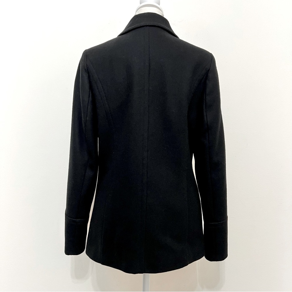 Nautica Black Wool Blend Coat - Picture 8 of 12